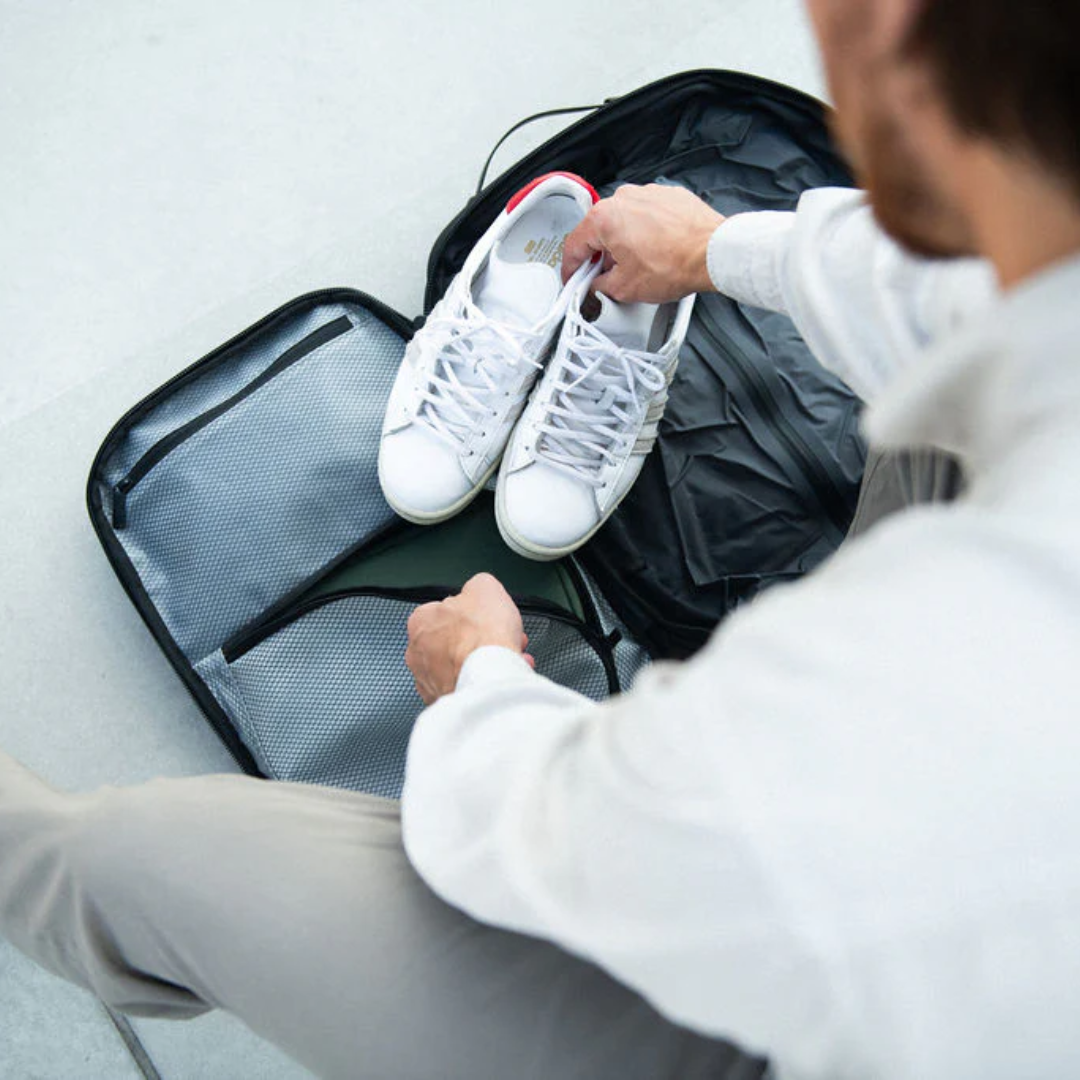 Mochila de Viagem com Compressão a Vácuo