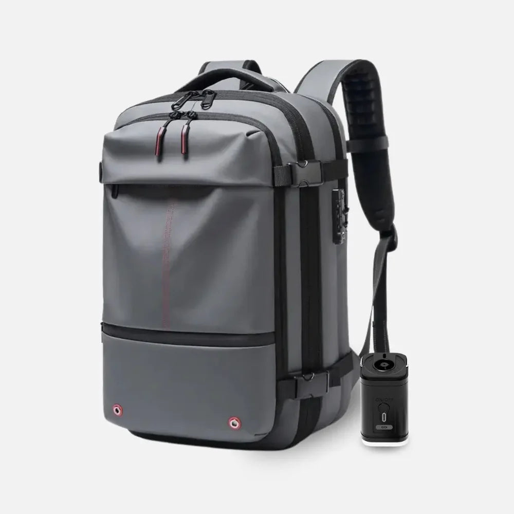 Mochila de Viagem com Compressão a Vácuo